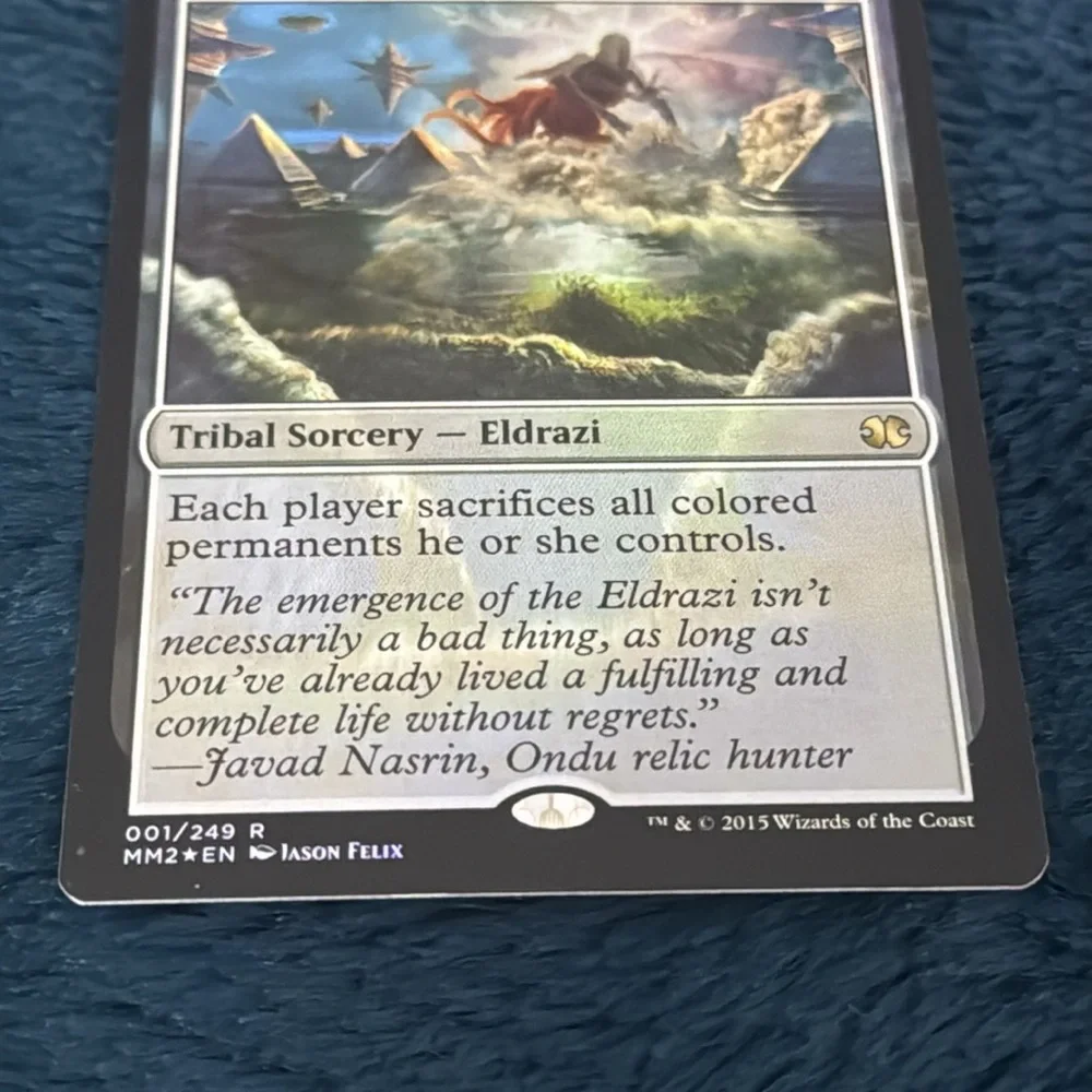 FOIL MTG Magic the Gathering All Is Dust - Picture 2 of 6